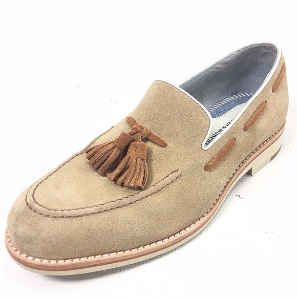 johnston and murphy suede loafers
